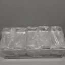 Chilled Condiment Tray Server with 5 Containers and Removable Compartments, Large Ice Chilled Condiment Organizer, Clear Garnish Serving Platter for Fruit, Salad, Food, Bar Accessories (1 Pack)