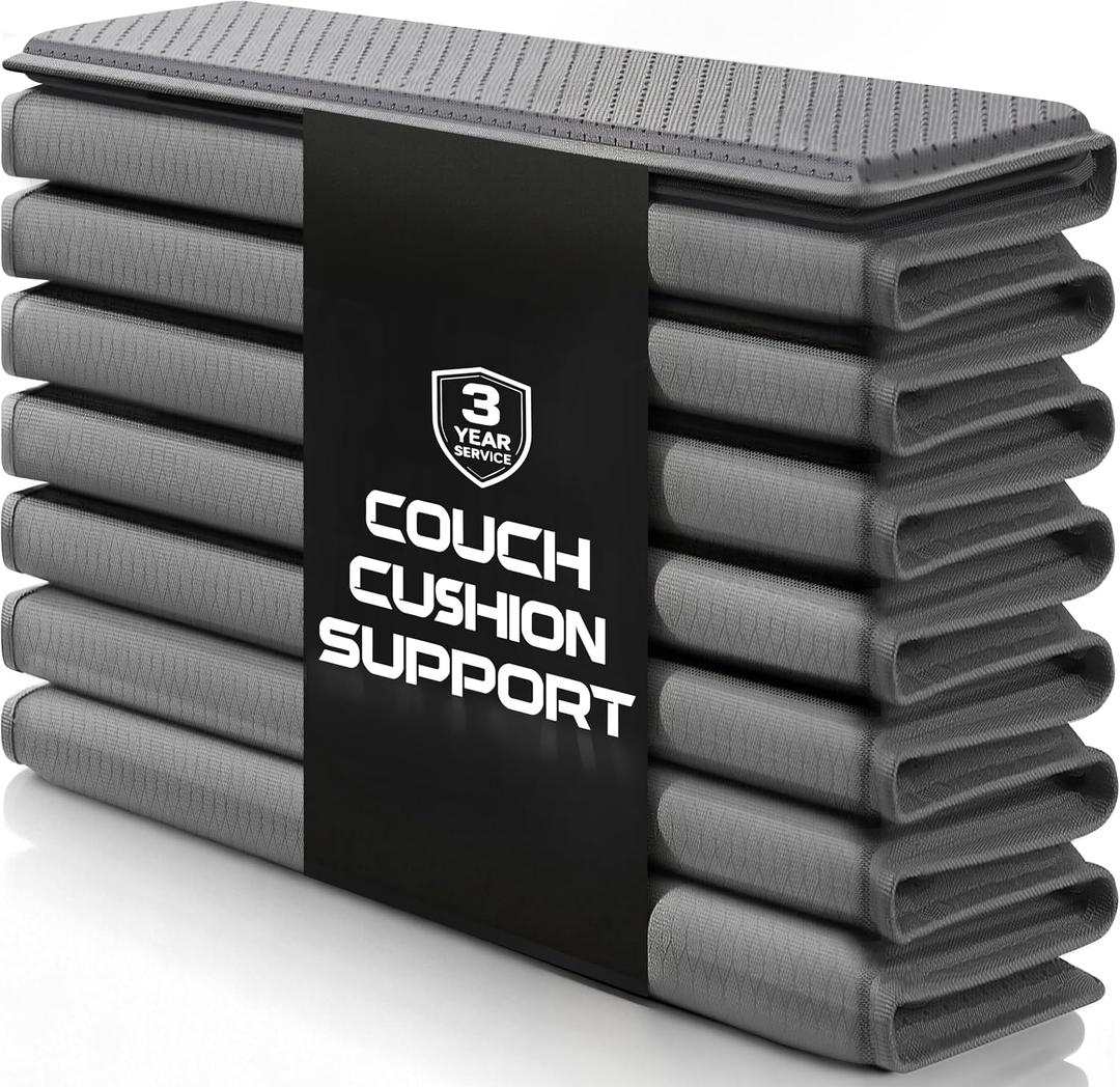 Heavy Duty Couch Cushion Support Board for Sagging Sofa, 21.5''x54''Loveseat, Thick Reinforced Wood Boards Add Strong Seat Supports, Under Couch Insert with Anti-Slip Dots, Grey