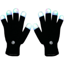 LED Gloves Finger Light Up Glow Rave Glove Flashing Christmas Gift Halloween Party Favors