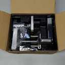 Kwikset Casey Interior Privacy Door Handle with Lock, Door Lever For Bathroom and Bedroom, Polished Chrome Reversible Keyless Turn Lock (1 Pack)