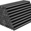 ENPOINT 72 Pack Black Hot Glue Sticks Bulk, 0.27x4" Mini Hot Glue Sticks for Car Dent Repair Handmade DIY Art Craft Home Office Project Craftwork Fix & Repairs