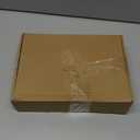 Potchen 6 Pcs Baking Sheet Pan Set Stainless Steel Cookie Sheet Small Toaster Oven Pans Tray Barbecue Grill Pan Rectangle Trays Oven Freezer Bakery, Non-stick, Easy Clean, 9 x 6.7 x 1 Inches