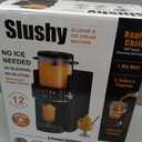 Slushie Machine for Home, Ice Cream Maker, 40OZ Capacity, Black | Slushy Margarita Frozen Drink Soft Serve Ice Cream Machine, 6 Preset, No Ice Needed, Fast Freeze, Temp Control, Easy to Clean