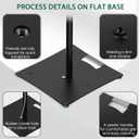 Vondynote Speaker and Lighting Stand Kit Max 71" with Portable Carry Bags