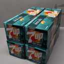 4 x 7UP Tropical Zero Sugar Soda, 12 fl oz cans, 12 pack (EXP 10/11/26)