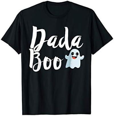 Dada Boo Halloween Family Matching Ghost Mom Gift T-Shirt L Ladies