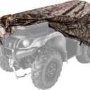 Black Boar ATV Cover - Features Waterproof Polyurethane Coating for Protection Against The Weather - Sewn-in Straps & Buckles - Jungle Camo, Extra Large Over 450cc (66021)
