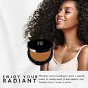 Bronzer by Flori Roberts, Sheer Finish Bronzing Powder Makeup for Women of Color or Deeper Skin Tones, Contours and Highlights for Sun Kissed Glow