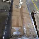 CHARMAID 360° Swivel Jewelry Armoire with Full Length Mirror, Standing Lockable Jewelry Cabinet Organizer, Large Storage Capacity, Inside Makeup Mirror, Back Storage Shelves (Black)