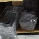 SMARTAKE 29-Piece Drawer Organizer with Non-Slip Silicone Pads, 4-Size Desk Drawer Organizer Trays Storage Tray for Makeup, Jewelries, Utensils in Bedroom Dresser, Office and Kitchen (Clear) (X Large)