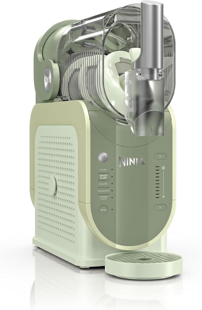 Ninja SLUSHi Professional Frozen Drink Maker with RapidChill Technology, 88 oz. Frozen Drink & Slushie Machine, 5 Preset Programs, Frozen Margaritas, Frapps, and More, Margarita, FS301TG