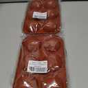 2 x 4-Pack Silicone Hot Chocolate Bomb Molds  Hemispherical Baking Trays for Ice Cream, Soap & Candy | BPA-Free, Non-Stick & Dishwasher Safe (-40C to 230C)