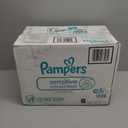 Pampers Sensitive Baby Wipes, Water Based, Clinically Proven, Hypoallergenic, and Unscented for Babies, 1008 Wipes Total (18 Flip-Top Packs)