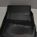 Large Under Grill Mat 60 40 Inch for Outdoor Charcoal, Smokers, Gas Grills, Deck and Patio Protective Mats, Fireproof Grill Pads, Indoor Fireplace Mat Prevents Ember Damage Wood Floor (black)