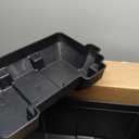 Attwood 9067-1 Vented Battery Box with Mounting Strap, Fits Group 27 Series Batteries, Black