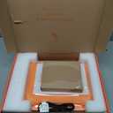 Smart Chicken Coop Heater, 200 Watts Chick Heater Built-in Adaptive Temperature Sensor, Chicken Coop Heater for Winter, Coop Heater Adaptable to Timer and Temp Controllers,UL-Compliant (Orange)