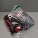 RUODON 9 Pieces Girls Halloween Cheerleader Costume Zombie Fearleader Costume Set Includes Top Skirt Socks Pompom Sticker Bow Size 10-12 years