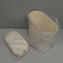 ELPHECO 2 Gallon Sensor Trash Can - 7.5L Waterproof Motion Sensor Trash Can, Automatic Bathroom Trash Bin, Slim Garbage Can, Bathroom, Office, Bedroom, Beige