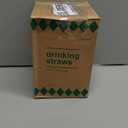 Delxo 500 Count Individually Wrapped Clear Plastic Straws - 7.75 Inch Long, 0.23 Inch Diameter - Disposable Drinking Straws for Party, Every Occasion - Made in USA