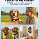 PATPET Dog Shock Collar - Rechargeable Dog Training Collar with Remote for Medium Large Dogs, 3 Training Modes (Beep/Vibration/Shock) IPX7 Waterproof 1000Ft Electric Dog Collar (Black)