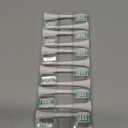 Densuuclin Toothbrush Replacement Heads for Philips Sonicare and More Click-on Handles 12 Pack White