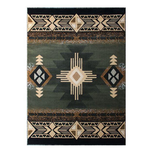 Masada Rugs Southwest Native American Area Rug 5' x 7'