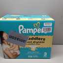 Pampers Swaddlers Diapers, Size 3 (13-26 lbs), 168 Count, Absorbent, Keeps Baby Dry and Comfortable, Skin Safe Disposable Baby Diaper