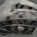 Universal 17 Inch Hub caps Wheel Covers for Cars, Set of 4 Fits Most Cars Hubcaps 17" Wheel Rim Covers Replacement Silver & Black Color