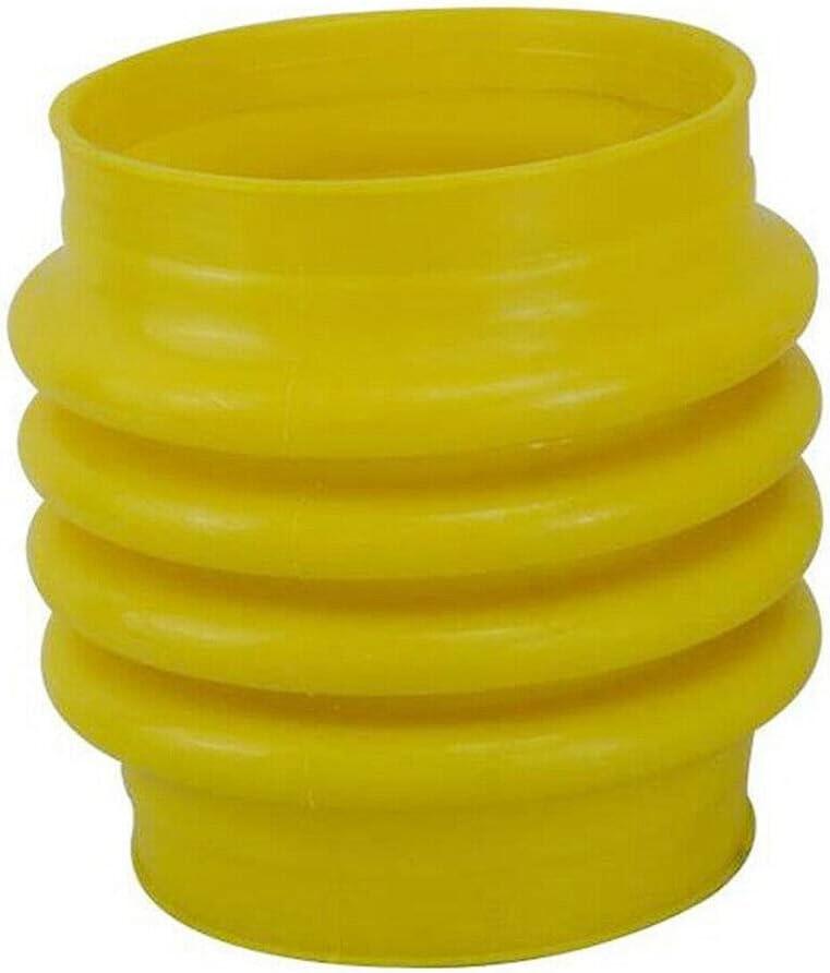 220mm Bellows Boot Jumping Jack Compactor Bellow for Wacker Rammer Tamper Polyurethane Yellow