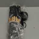 Silicone Cooking Utensils Set - AVGPD Silicone Kitchen Utensils for Cooking Wooden Handles, 446F Heat Resistant Kitchen Utensil Spatula Sets, Gadgets for Non-Stick Cookware BPA FREE (Black)