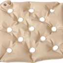EHOB Waffle Pre-Inflated Seat Cushion Pad (17" x 17", Beige)