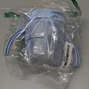 Dysphagia Cup for Adults with Difficulty Swallowing, Sippy Cup for Elderly Spill Proof 5cc, 10cc, 15cc, No Spill Slow Flow Regulating Drinking Cup to Prevent Choking (Solid Blue)