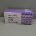 Cushion Lab Patented Pressure Relief Seat Cushion for Long Sitting Hours on Office & Home Chair - Extra-Dense Memory Foam for Soft Support. Car Pad for Hip, Tailbone, Coccyx, Sciatica - Black