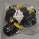 Dog Shoes for Small Medium Large Dogs,Winter Dog Snow Boots & Paw Protectors Waterproof for Cold Weather & Hard Floors,Adjustable Anti-Slip Dog Booties with Removable Wool Liner (Black, 9)