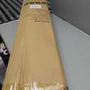 Extra Tall Folding Chairs for Adults 330lbs, Portable Bar Height Foldable Director Chairs for Camping Outside, Comfortable with Makeup Pocket, High Back and Footrest, Black