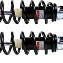JEENDA 2 Rear Shocks 7043491 7042333 Compatible with Polaris Ranger 500 2x4 2005-2009,500 4x4 2005-2010,Ranger 800 XP 2010-2012,Ranger 700 XP 4x4 2005-2009
