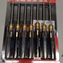 INJORA RC Hex Screw Driver Set-7PCS Car Tool Kit 0.9, 1.27, 1.3, 1.5, 2.0, 2.5, 3.0mm Hexagon Allen Screwdriver Wrenches Sets, Repair for Model Helicopter Drone Boat Car,(Tool-LSD39)