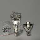 Chibery 2 Pack 165 Degree Soft Close Kitchen Corner Hinges, Lazy Susan Cabinets, Face Frame, Clip On Plate for Easy Installation, Hidden Face Mount, 3D Concealed Slow Self Closing for Folden Cupboard