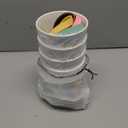 cyrico Ice Cream Containers with Silicone Lids for Homemade Ice Cream, 4 Pack 1 Quart Each Reusable Sorbet Frozen Yogurt Storage Containers Set BPA Free Stackable Leakproof Dishwasher Freezer Safe