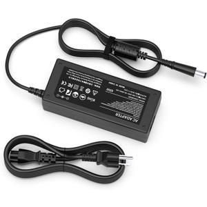 65W Laptop Charger Compatible with HP Pavilion G4 G6 G7 G60 G61 G62 G71 G72; Pavilion DV7 DV6 DV5 DV4 DV3 DV3t DV4t DV6t DV7t Dv3500 AC Adapter; DM1 DM1z DM4 DM4t Power Supply Cord (18.5V, 3.5A)