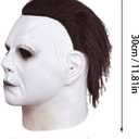 WPOZD Halloween Michael Myer Mask, Latex Horror Scary Masks for Adult Cosplay, Great for Costume Parties, Easter