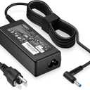 Charger Compatible with HP Laptop Computer 65W 45W Smart Blue Tip Power Adapter