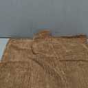 MIULEE Decorative Throw Pillow Covers for Couch Bed Livingroom 18x18 Inch Set of 2 Brown Boho Accent Throw Pllows Broadside Striped Patchwork Soft Corduroy Pillowcases