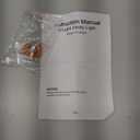 VINLUZ 3 Light Bathroom Vanity Light Fixture with Clear Glass Shade,Brushed Nickel Multi-Directional Rotating Metal Ceiling Spotlight Fixture with Adjustable Track Heads