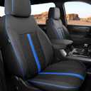 RIDEPOSH Custom Fit Seat Covers for Silverado/Sierra 1500 2019-2026 CrewCab