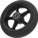 Alomejor Electric Scooter Tire, Puncture-Proof Solid Tire, Replacement Wheel, 6.5-inch for Urban Commuters, Adventure Enthusiasts, City, Daily Use