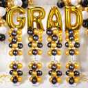 Hungdao Grad Balloons Column Stand Kit 243 Pcs Graduation Prom Decoration 2026 for Party Adjustable Balloon Tower Pillar for Congrats Grad Party Supplies