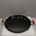 Paella Pan  Enamelled, No-Rust Steel Skillet  Easy-to-Clean Pan for Propane & Gas Burners  Indoor & Outdoor Cooking Cacerola Paellera Sarten  20 Inch, for 14 Servings