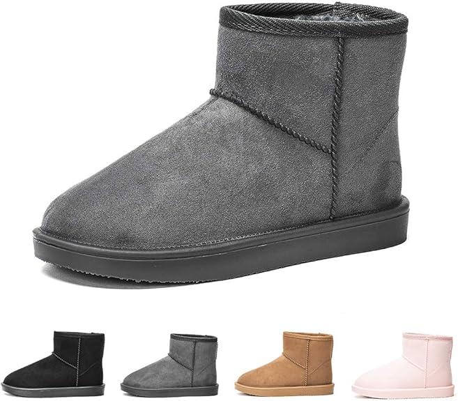 DKSUKO Women's Classic Waterproof Snow Boots Winter Boots 8.5