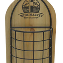 Crystal Art Gallery Wood & Metal Cork Holder
6 x 20 in